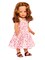 Pretty in Pink: Floral Maxi Dress for Kennedy and Friends Dolls-18 Inch Doll Clothes